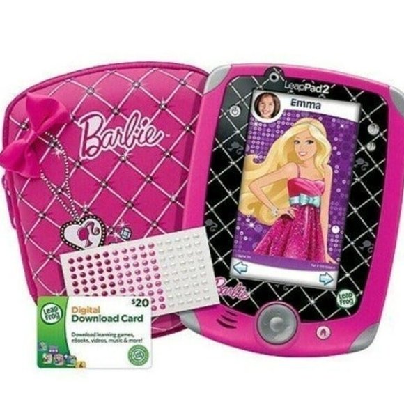 Leapfrog LeapPad2 Explorer Totally Barbie Bundle Learning Tablet 🆕SHIPS⌚😮‍💨⚡ - Picture 2 of 16